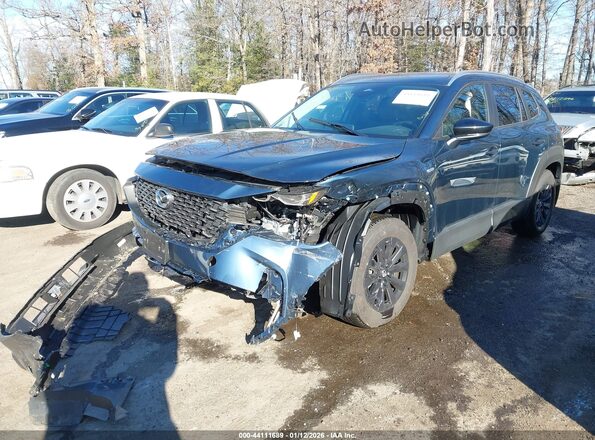 7MMVAABW6SN117534 2025 MAZDA CX-50 HYBRID Blue წინა მარცხენა ხედი სამი მეოთხედიდან