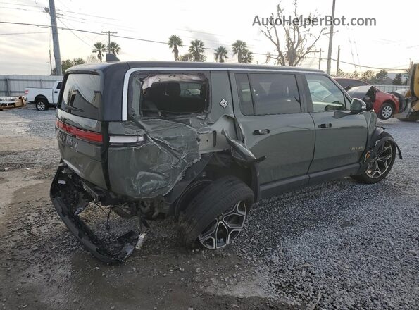 7PDSGABL3NN001843 2022 RIVIAN R1S Green Հետևի աջ