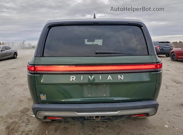 7PDSGABL9NN000891 2022 RIVIAN R1S Green Rear view