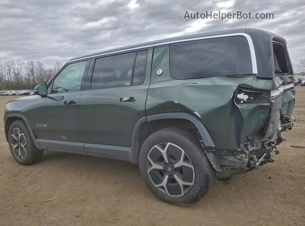 7PDSGBBA4RN042881 2024 RIVIAN R1S Green Задня ліва чверть