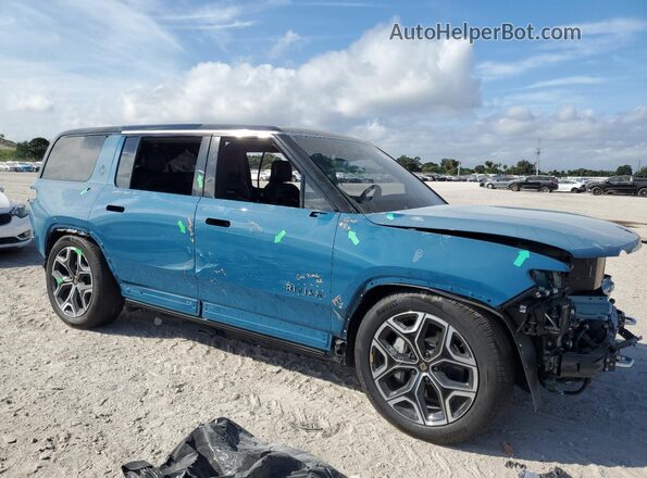 7PDSGBBA4SN060965 2025 RIVIAN R1S Blue Передня права чверть
