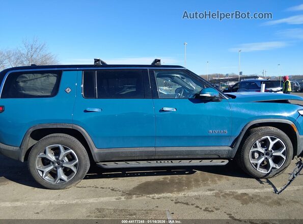 7PDSGBBA7RN036007 2024 RIVIAN R1S Blue Вид щитка приладів