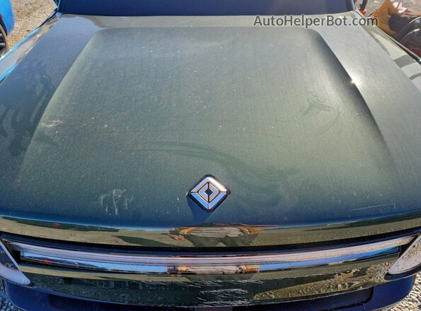 7PDSGBBAXSN057486 2025 RIVIAN R1S Green ძრავის განყოფილების ხედი
