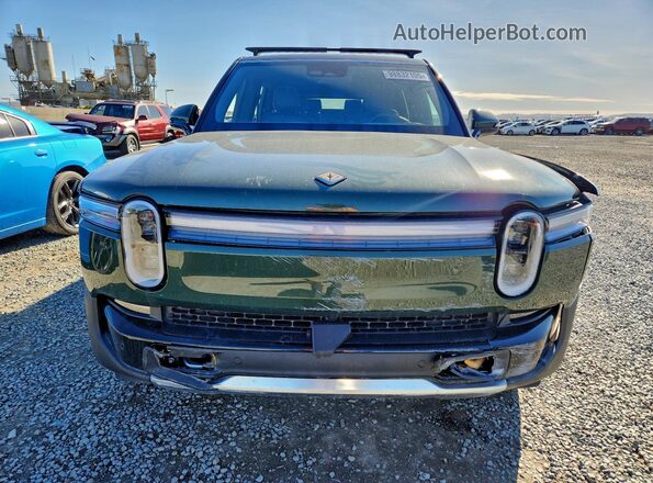 7PDSGBBAXSN057486 2025 RIVIAN R1S Green წინა ხედი