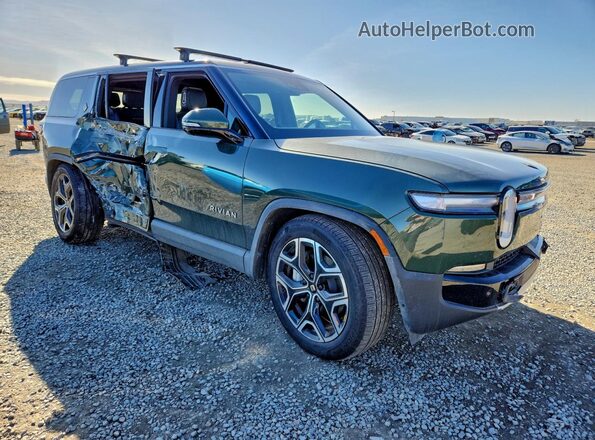 7PDSGBBAXSN057486 2025 RIVIAN R1S Green წინა მარჯვენა