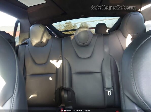 7SAXCAE51NF361877 2022 TESLA MODEL X Black Widok naklejki z numerem VIN