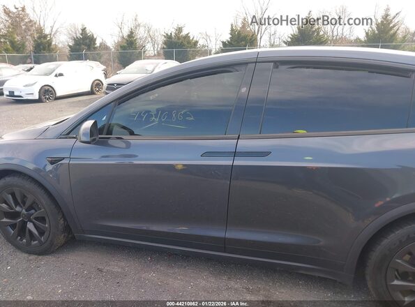 7SAXCAE51NF361877 2022 TESLA MODEL X Black Widok wnętrza 360 stopni