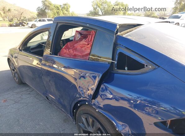 7SAXCBE57RF444161 2024 TESLA MODEL X Blue 