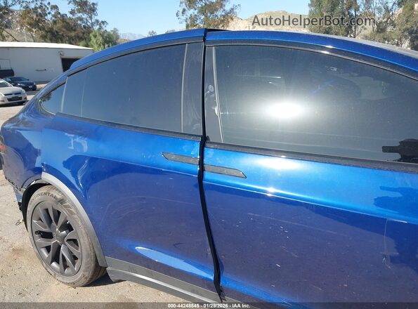 7SAXCBE57RF444161 2024 TESLA MODEL X Blue 