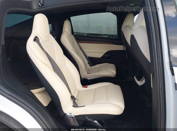 7SAXCBE59PF427200 2023 TESLA MODEL X Белый Вид наклейки с VIN-кодом