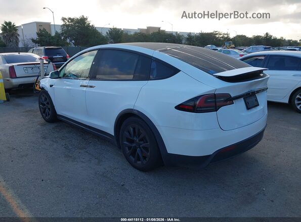 7SAXCBE59PF427200 2023 TESLA MODEL X Белый Задняя левая четверть