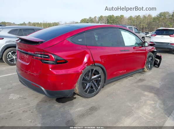 7SAXCBE59TF474298 2026 TESLA MODEL X Burgundy Rear right