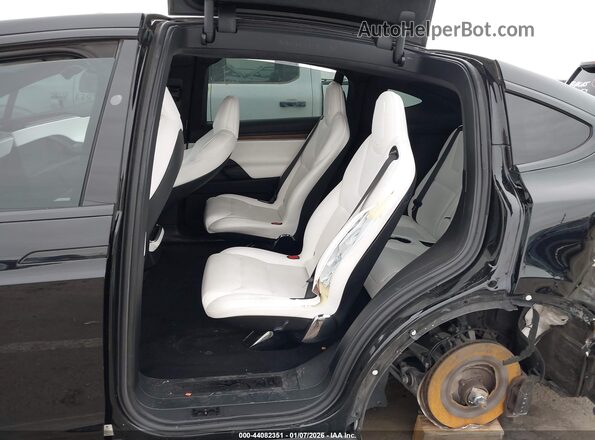7SAXCBE5XPF375897 2023 TESLA MODEL X Черный Вид наклейки с VIN-кодом