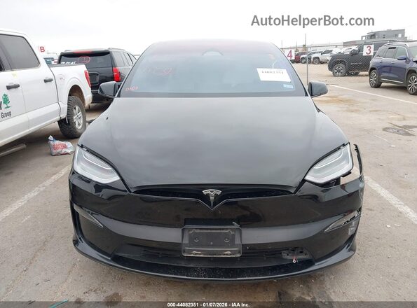 7SAXCBE5XPF375897 2023 TESLA MODEL X Черный Вид панели приборов