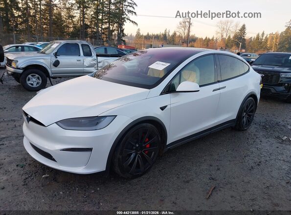 7SAXCBE64SF461501 2025 TESLA MODEL X White Front left