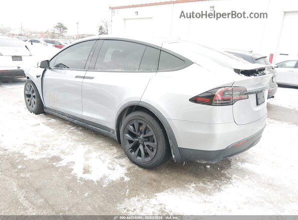 7SAXCDE51SF470028 2025 TESLA MODEL X Серый Задняя левая четверть