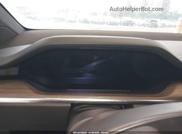7SAXCDE58NF337576 2022 TESLA MODEL X Gray Widok tylnych siedzeń