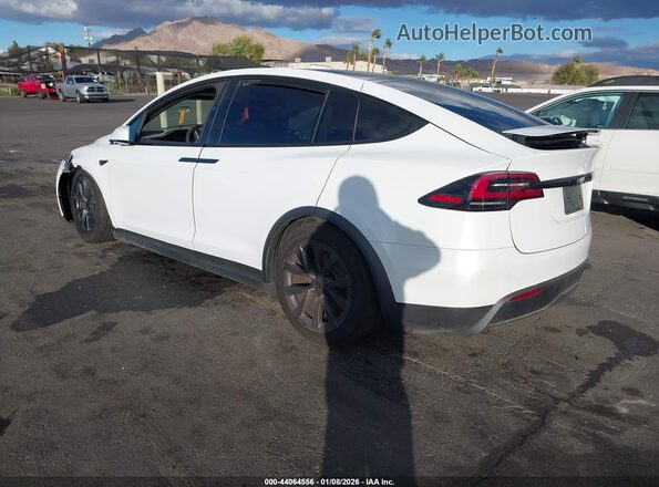 7SAXCDE5XSF465748 2025 TESLA MODEL X Белый Задняя левая четверть