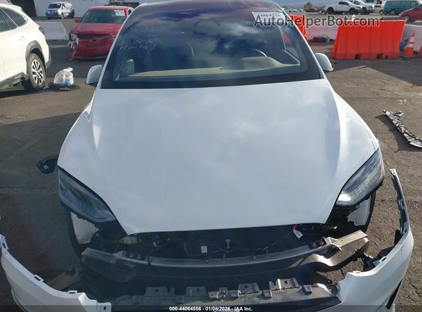 7SAXCDE5XSF465748 2025 TESLA MODEL X Белый Вид сзади