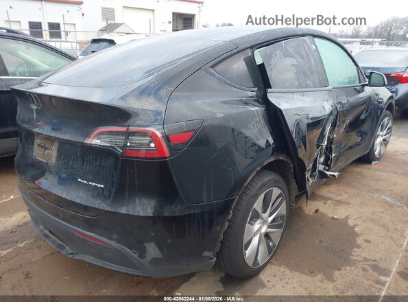 7SAYGAEE0NF573937 2022 TESLA MODEL Y Blue უკანა მარჯვენა