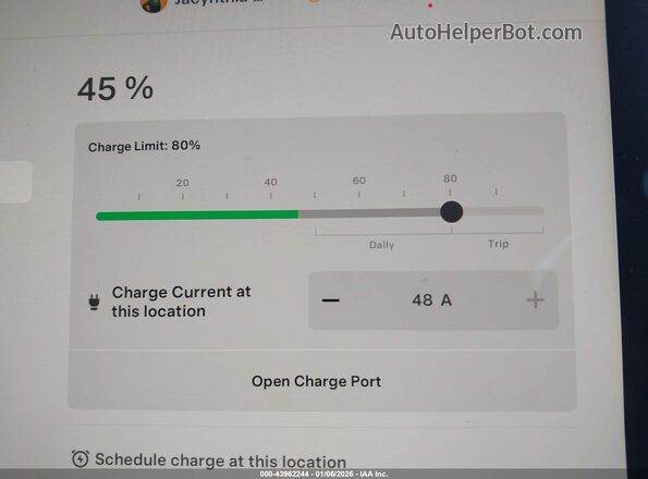 7SAYGAEE0NF573937 2022 TESLA MODEL Y Blue 