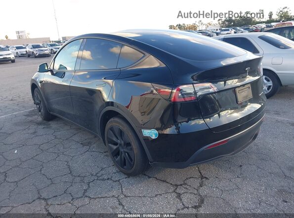 7SAYGAEE6SF262458 2025 TESLA MODEL Y Черный Задняя левая четверть