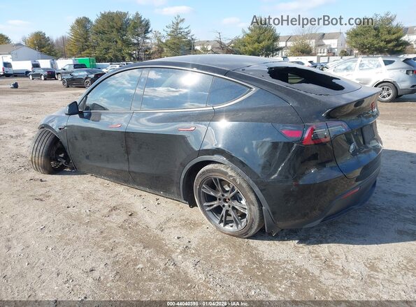 7SAYGAEE9SF265273 2025 TESLA MODEL Y Black Задня ліва чверть