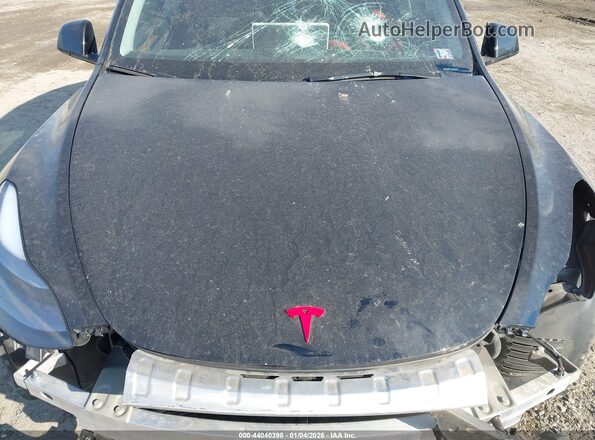 7SAYGAEE9SF265273 2025 TESLA MODEL Y Black Вид ззаду