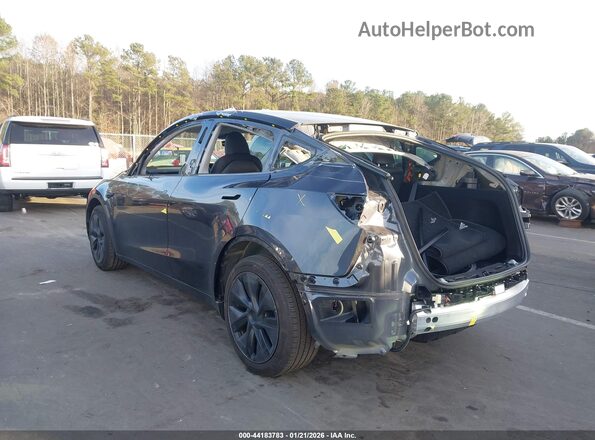 7SAYGDED0SA348838 2025 TESLA MODEL Y Gray უკანა მარცხენა