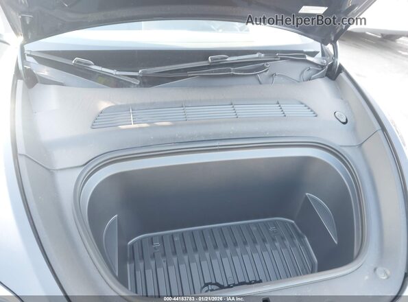 7SAYGDED0SA348838 2025 TESLA MODEL Y Gray უკანა ხედი