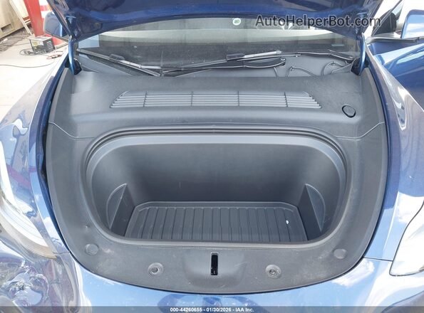 7SAYGDED1SF227982 2025 TESLA MODEL Y Синий Вид сзади