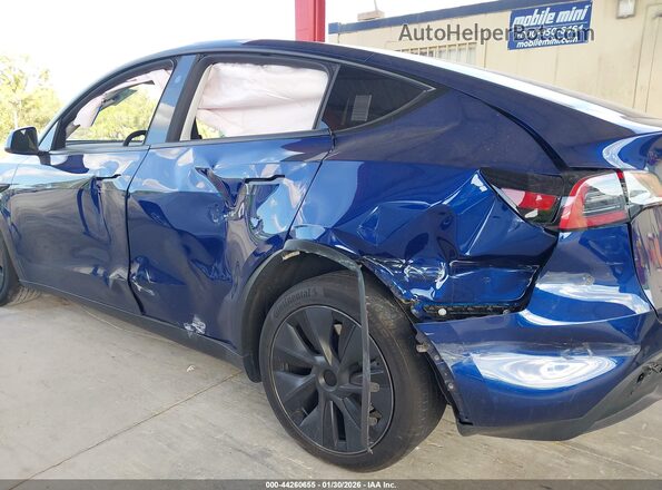 7SAYGDED1SF227982 2025 TESLA MODEL Y Синий Вид спереди
