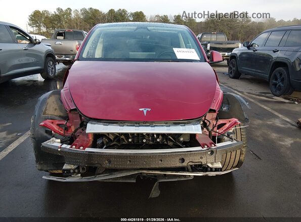 7SAYGDED5SA371970 2025 TESLA MODEL Y Red 
