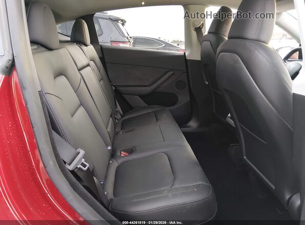 7SAYGDED5SA371970 2025 TESLA MODEL Y Red 