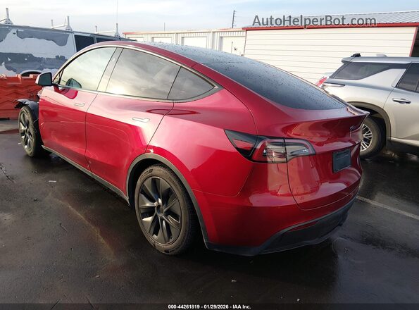 7SAYGDED5SA371970 2025 TESLA MODEL Y Red 
