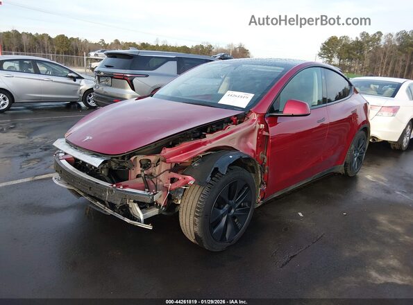 7SAYGDED5SA371970 2025 TESLA MODEL Y Red 
