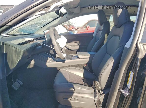 7SAYGDED5TA579932 2026 TESLA MODEL Черный Вид салона спереди