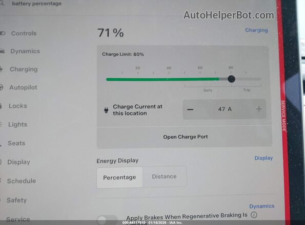 7SAYGDED6SF243935 2025 TESLA MODEL Y Gray 