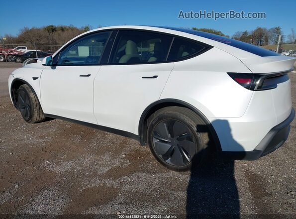 7SAYGDED6TA491861 2026 TESLA MODEL Y Белый Задняя левая четверть