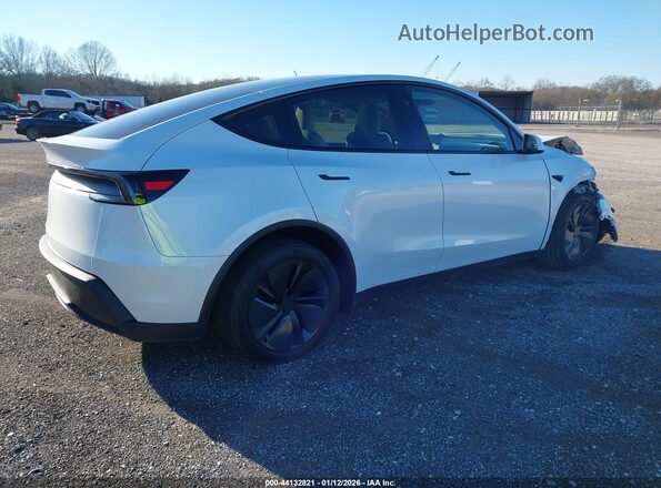 7SAYGDED6TA491861 2026 TESLA MODEL Y Белый Задняя правая четверть