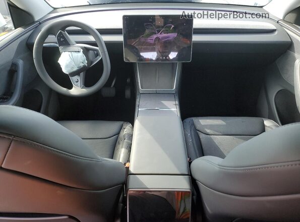 7SAYGDED7TF419800 2026 TESLA MODEL White წინა პანელის ხედი