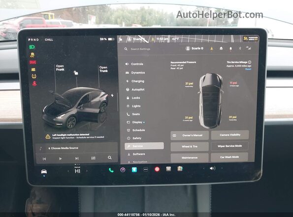 7SAYGDED8SA375060 2025 TESLA MODEL Y Black 