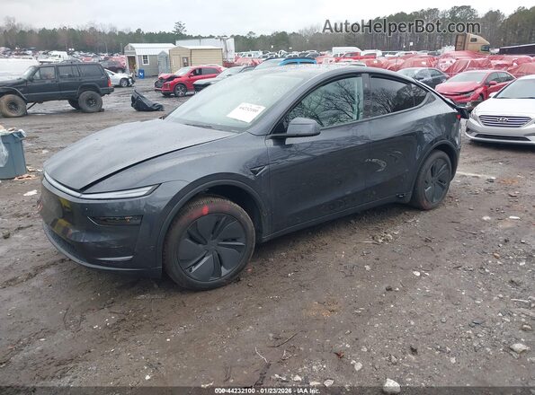 7SAYGDED9TA417432 2026 TESLA MODEL Y Navy Передняя левая четверть