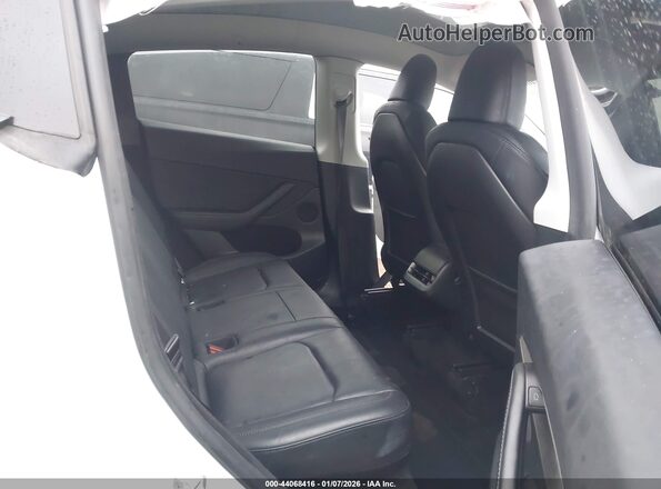 7SAYGDEE0PF807160 2023 TESLA MODEL Y White Вид наклейки з VIN-кодом