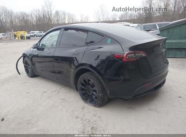 7SAYGDEE1NA007512 2022 TESLA MODEL Y Black უკანა მარცხენა