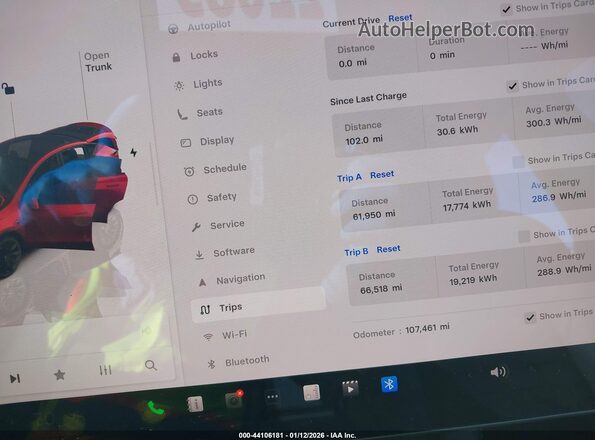 7SAYGDEE3NF386239 2022 TESLA MODEL Y Red 