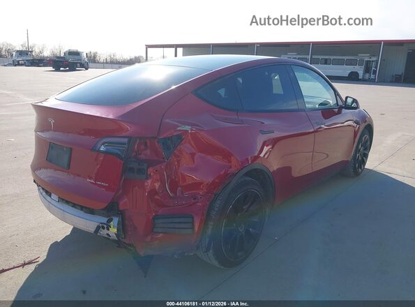 7SAYGDEE3NF386239 2022 TESLA MODEL Y Red Front view
