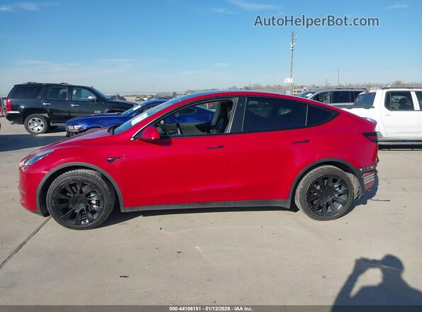 7SAYGDEE3NF386239 2022 TESLA MODEL Y Red 