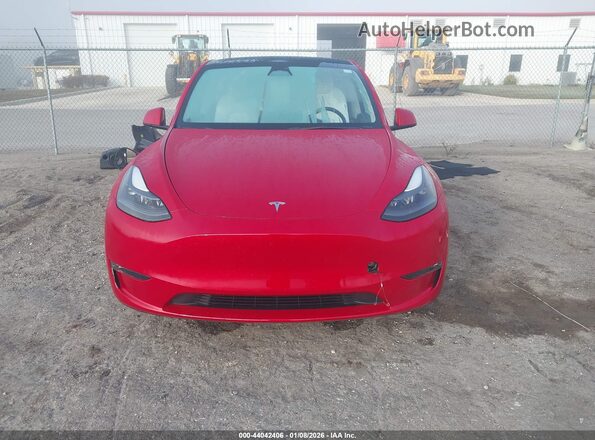 7SAYGDEE4PF745231 2023 TESLA MODEL Y Red Սարքավորումների վահանակի տեսք