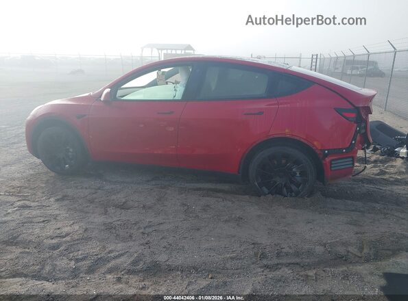 7SAYGDEE4PF745231 2023 TESLA MODEL Y Red Սալոնի 360 աստիճան տեսք